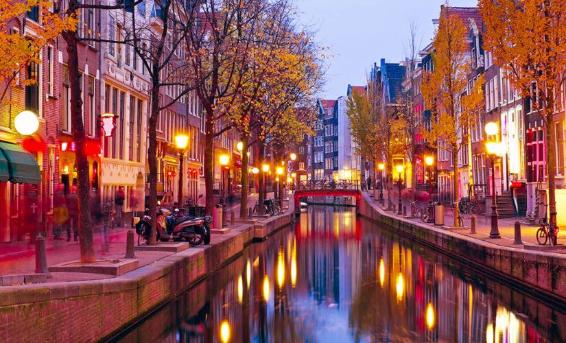 Amsterdam Red Light District Covid